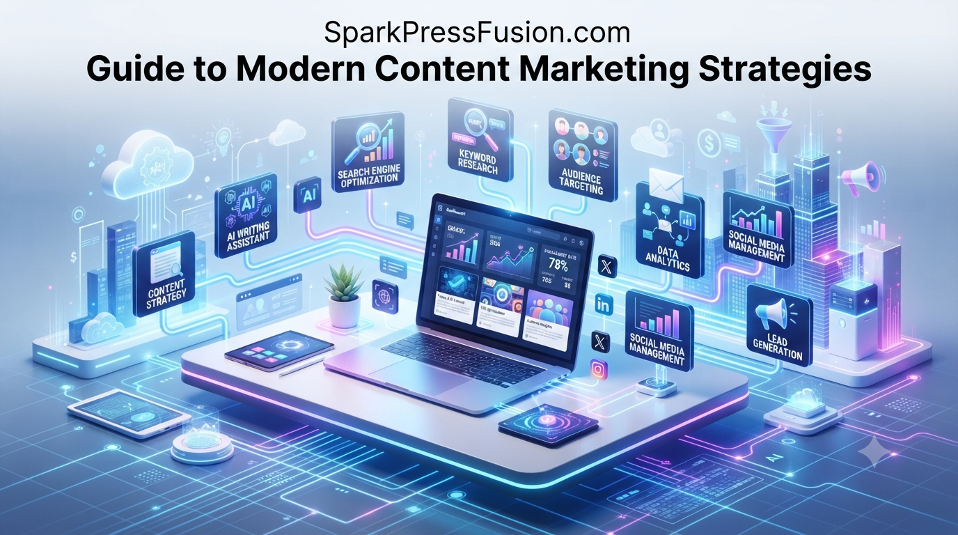 SparkPressFusion.com Guide to Modern Content Marketing Strategies