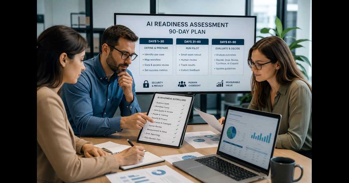 AI readiness assessment for small business
