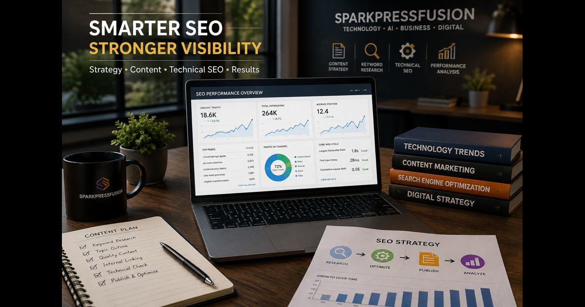 seo optimization sparkpressfusion com